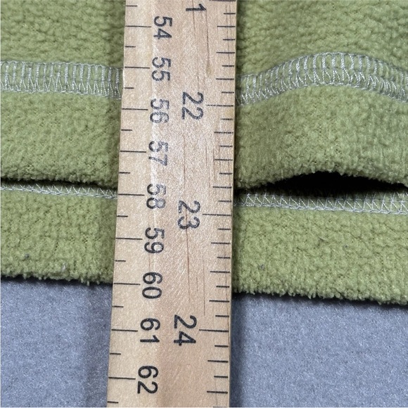 Vintage 90s Curious George Hoodie Women Size Small Fleece Green Embroidered Rare - Picture 2 of 7